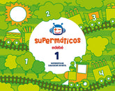CUAD,MATEMATICAS 1 3AÑOS 1oTRIM, 17 SUPERMATICOS | Varios Autores | 9788468333168 (Edebe)